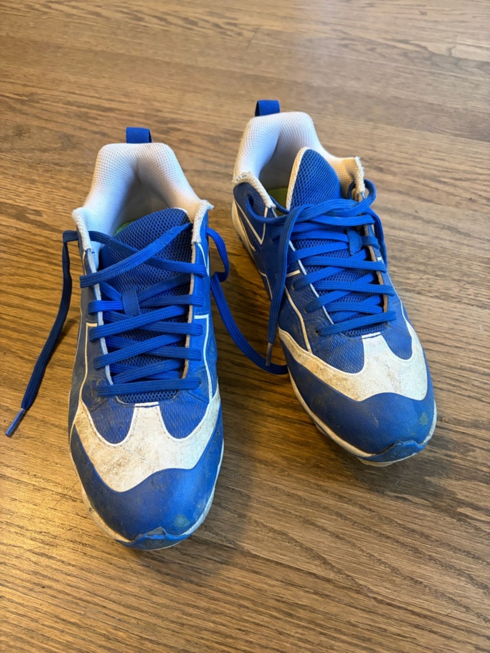 Under Armour Blue Cleats